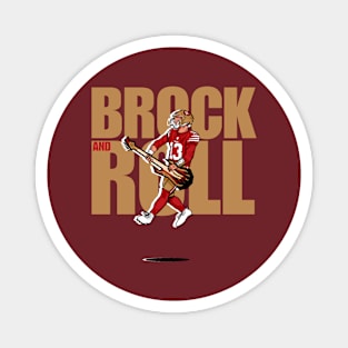 Brock And Roll Magnet